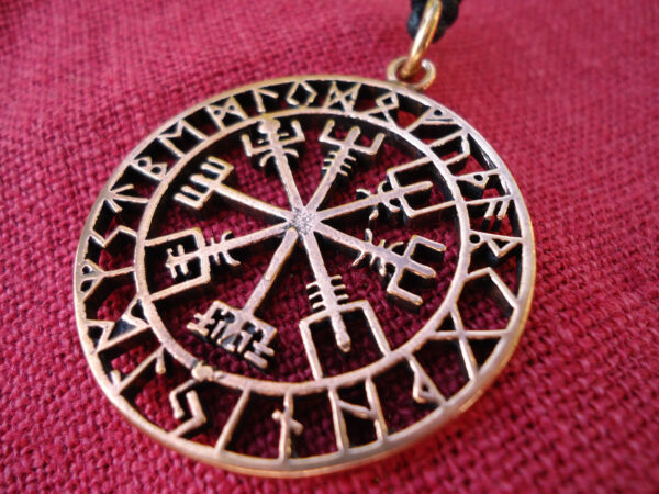 Schutzamulett - Kompass (Vegvisir) – Bild 4