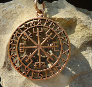 Schutzamulett - Kompass (Vegvisir)