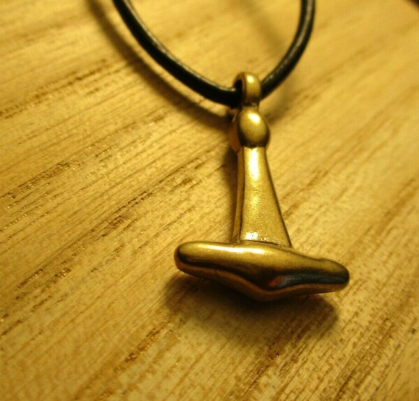 Thorshammer aus Haithabu Mjölnir Bronze – Bild 3