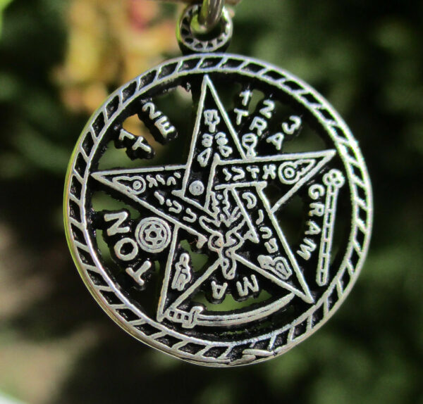 Anhänger 925er Silber Pentagram – Bild 2