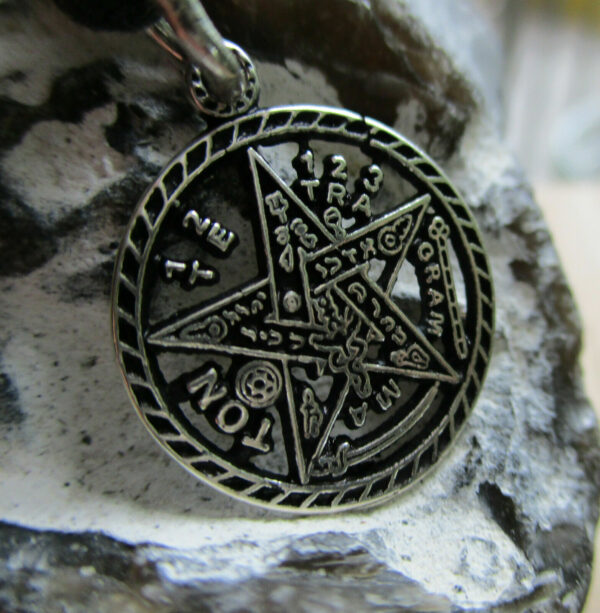 Anhänger 925er Silber Pentagram – Bild 4