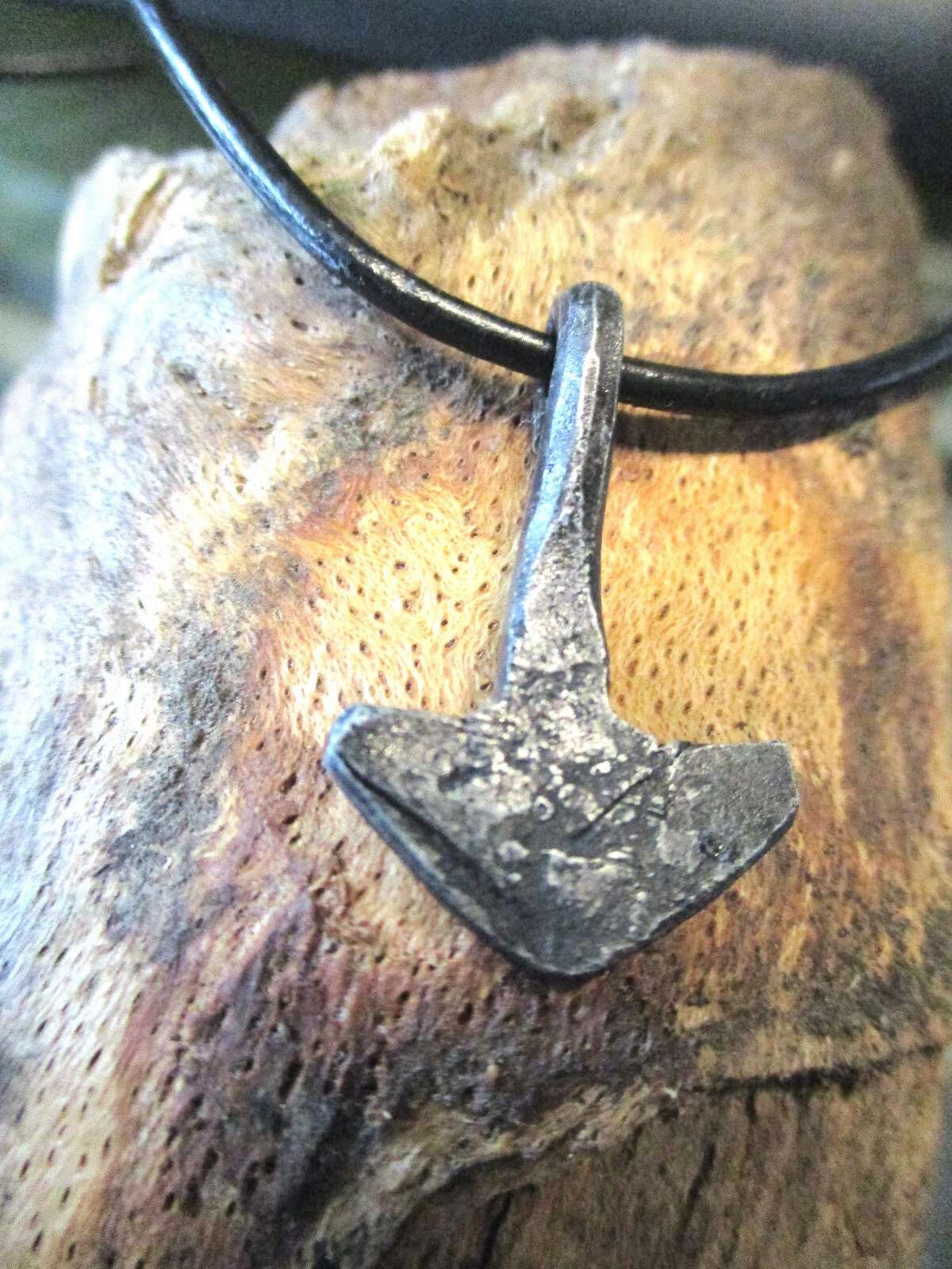 THORSHAMMER, Eisen HANDGESCHMIEDET, WIKINGER, MJÖLNIR, jeder ein Unikat – Bild 12