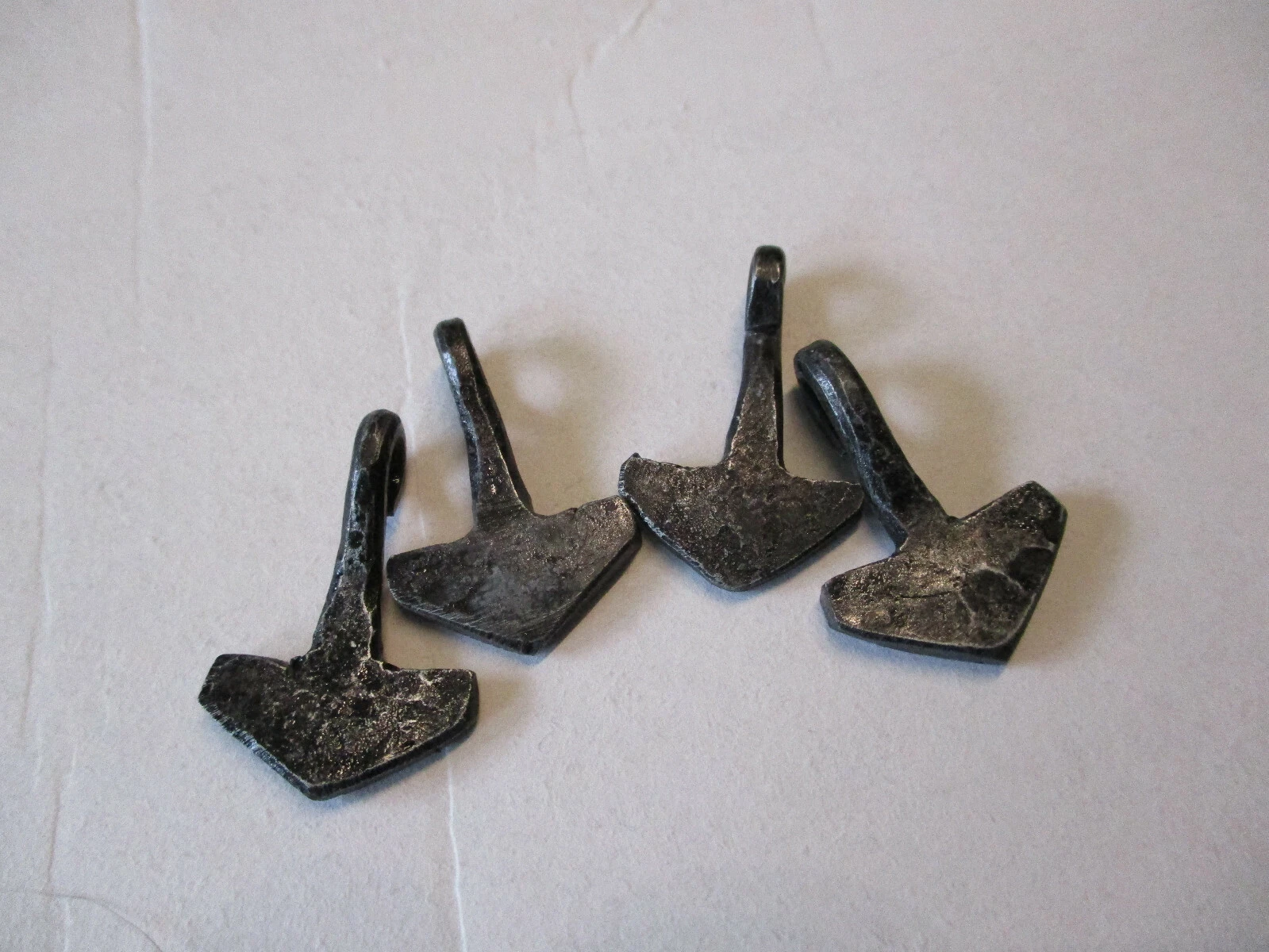 THORSHAMMER, Eisen HANDGESCHMIEDET, WIKINGER, MJÖLNIR, jeder ein Unikat – Bild 3