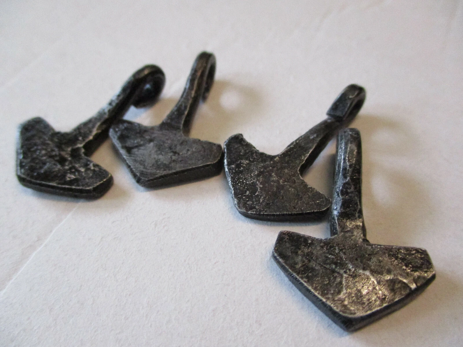 THORSHAMMER, Eisen HANDGESCHMIEDET, WIKINGER, MJÖLNIR, jeder ein Unikat – Bild 2