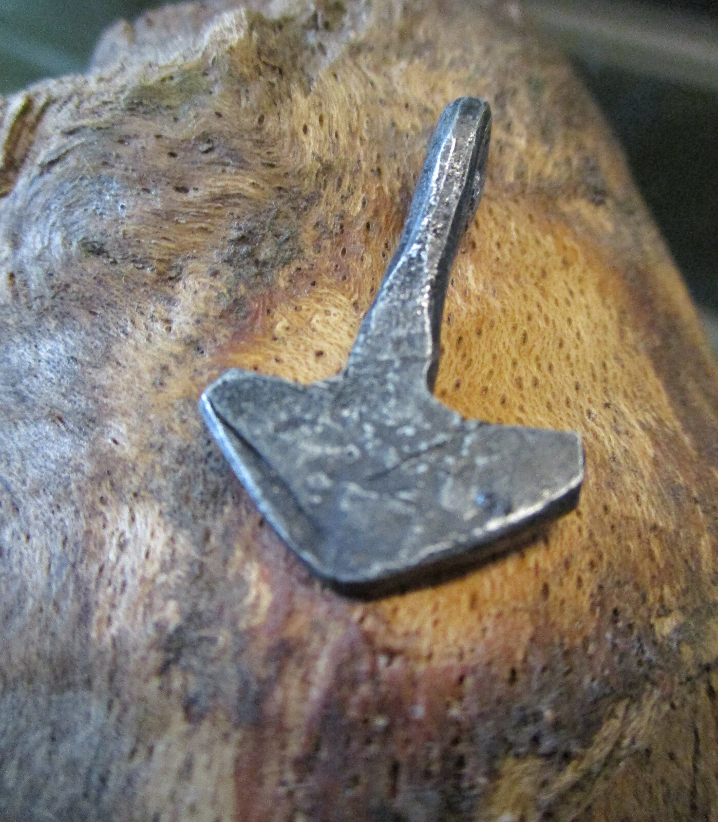 THORSHAMMER, Eisen HANDGESCHMIEDET, WIKINGER, MJÖLNIR, jeder ein Unikat – Bild 11