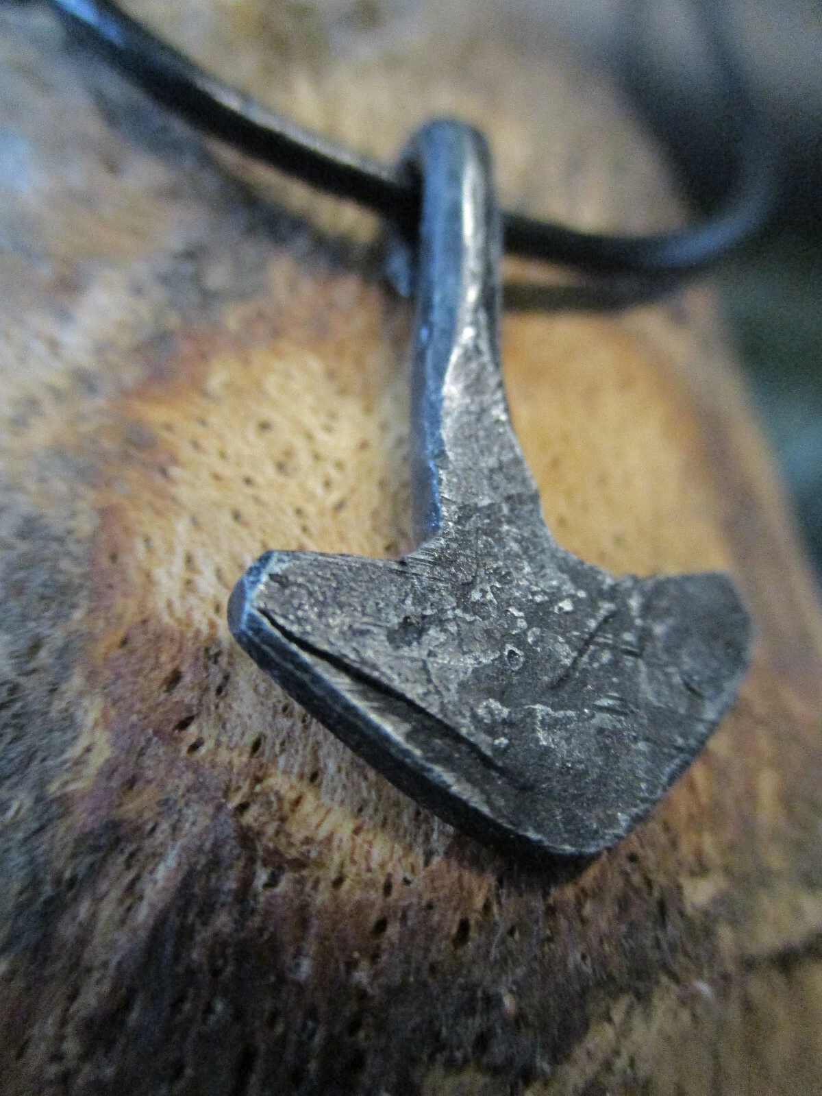 THORSHAMMER, Eisen HANDGESCHMIEDET, WIKINGER, MJÖLNIR, jeder ein Unikat – Bild 8