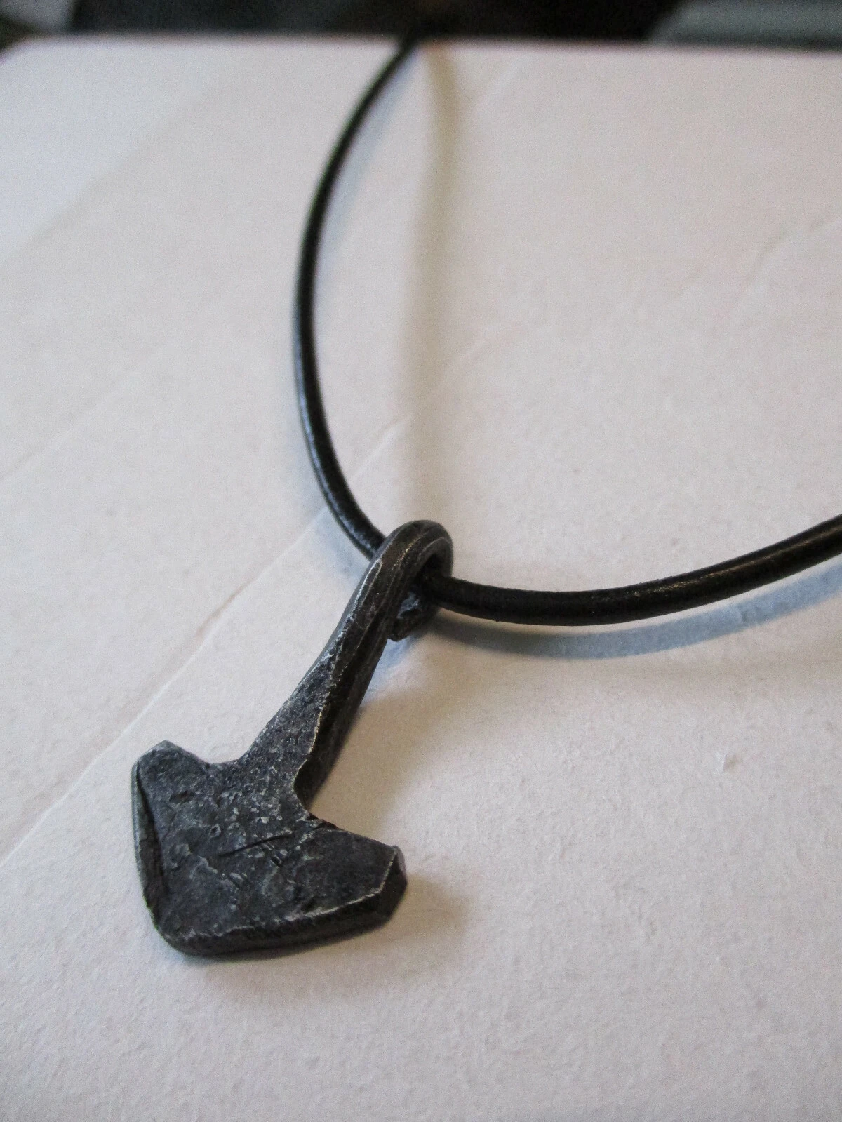 THORSHAMMER, Eisen HANDGESCHMIEDET, WIKINGER, MJÖLNIR, jeder ein Unikat – Bild 4