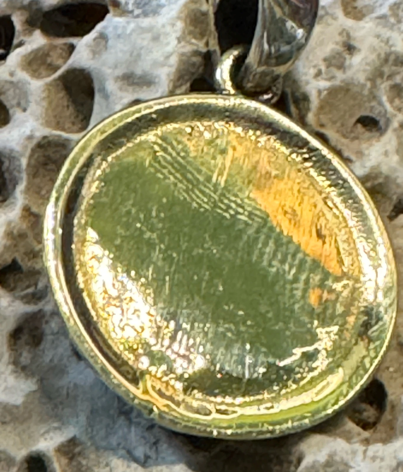 Wikinger Kompass Vegvisir - Schutzamulett und Wegweiser als Zopfmuster in Bronze – Bild 8